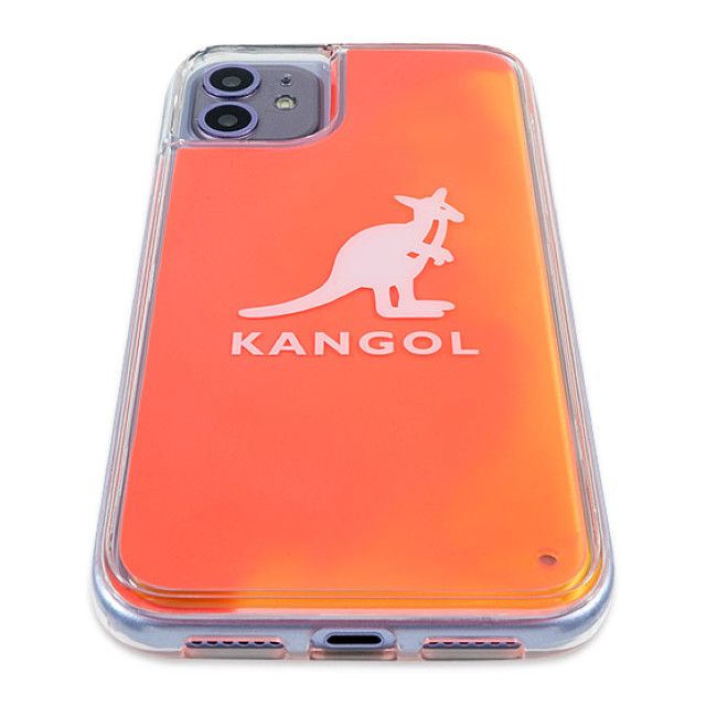 【iPhone11/XR ケース】KANGOL NEON SAND LOGO (ORG)サブ画像