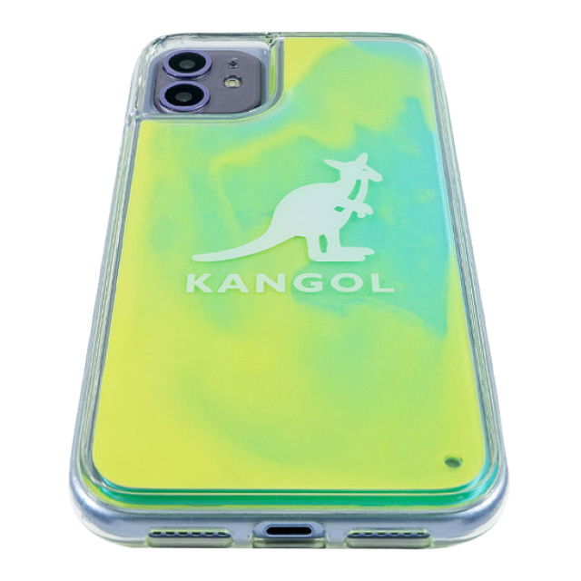 【iPhone11/XR ケース】KANGOL NEON SAND LOGO (YEL)サブ画像