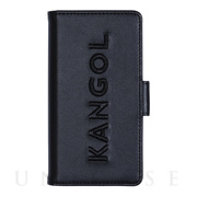 【iPhone11 Pro ケース】KANGOL EMBROIDERY LOGO (BLK)