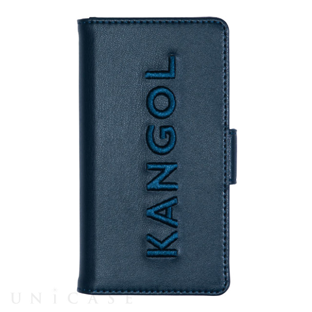 【iPhone11 Pro ケース】KANGOL EMBROIDERY LOGO (NVY)