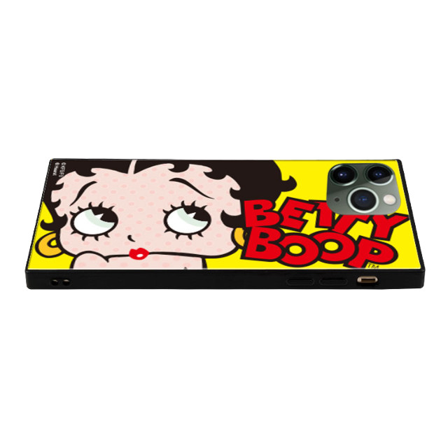 【iPhone11 Pro ケース】Betty Boop スクエア型 ガラスケース (YELLOW)サブ画像