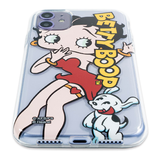 【iPhone11/XR ケース】Betty Boop クリアケース (LET’S PLAY)goods_nameサブ画像