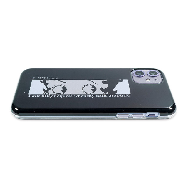 【iPhone11/XR ケース】Betty Boop クリアケース (BLACK)goods_nameサブ画像