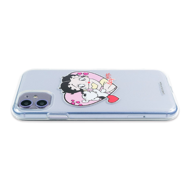 【iPhone11/XR ケース】Betty Boop クリアケース (HEART)goods_nameサブ画像