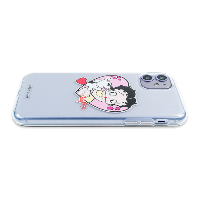 【iPhone11/XR ケース】Betty Boop クリアケース (HEART)goods_nameサブ画像