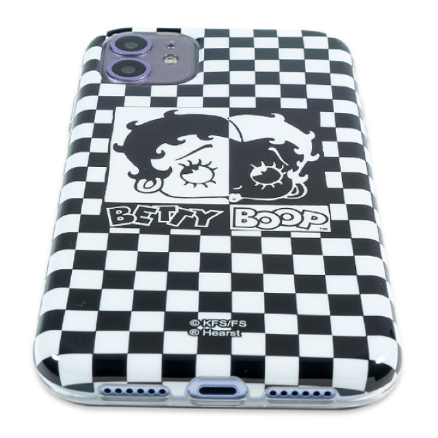 【iPhone11/XR ケース】Betty Boop クリアケース (MONOTONE)サブ画像