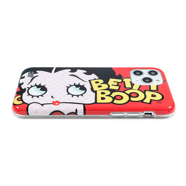 【iPhone11 Pro ケース】Betty Boop クリアケース (RED DOT LOGO)サブ画像