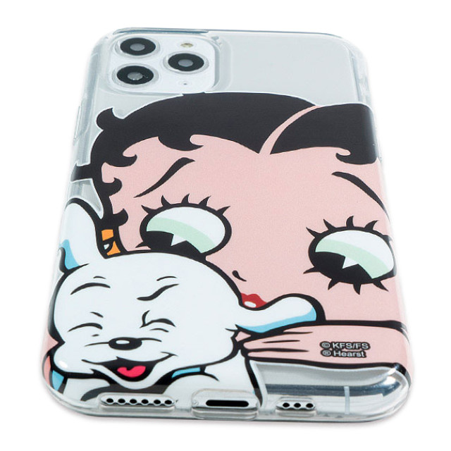 【iPhone11 Pro ケース】Betty Boop クリアケース (STARING EYES)サブ画像