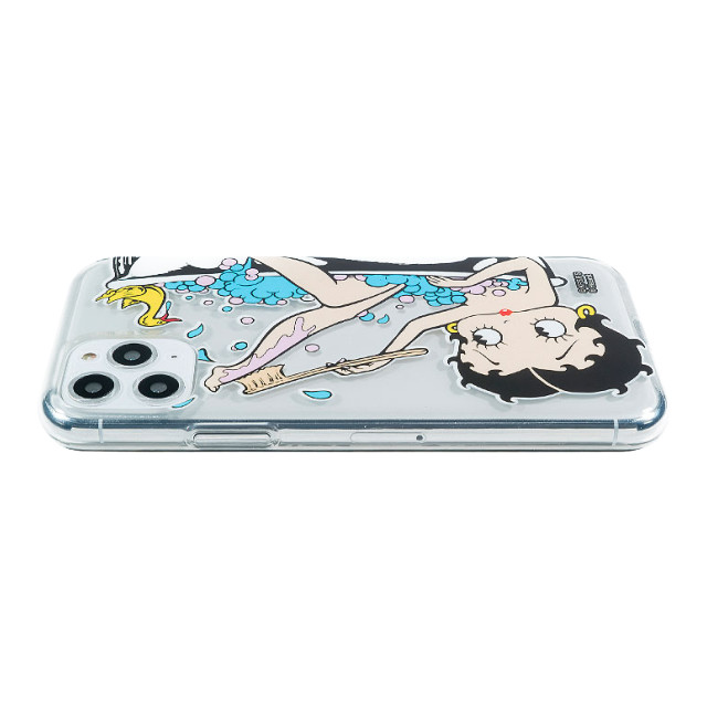 【iPhone11 Pro ケース】Betty Boop クリアケース (BATH TIME)goods_nameサブ画像