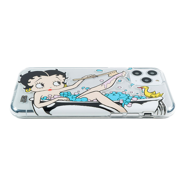 【iPhone11 Pro ケース】Betty Boop クリアケース (BATH TIME)goods_nameサブ画像