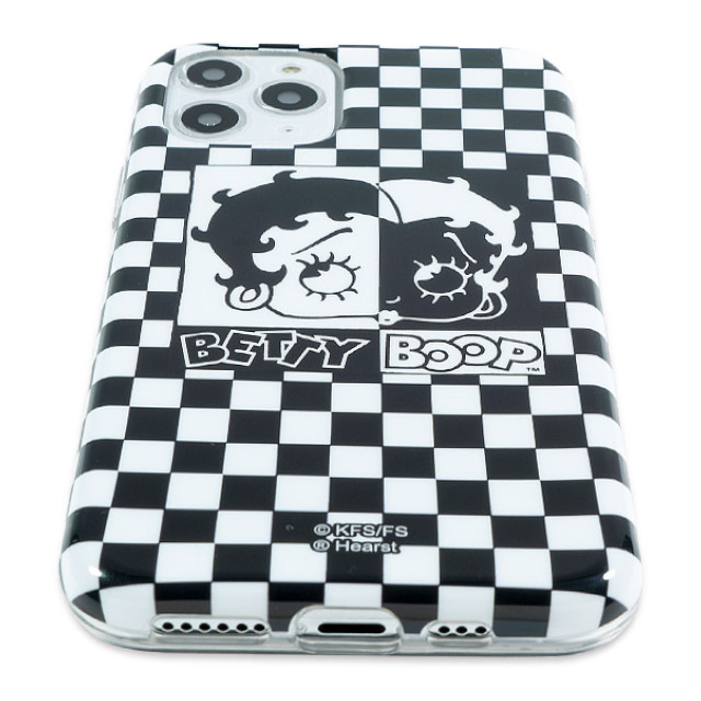 【iPhone11 Pro ケース】Betty Boop クリアケース (MONOTONE)goods_nameサブ画像