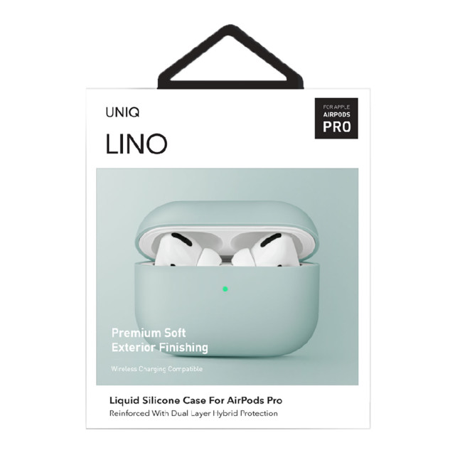 【AirPods Pro(第1世代) ケース】LINO プレミアム リキッド シリコン Airpods Pro ケース - Mint (Green)