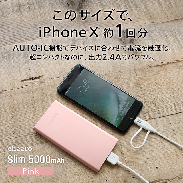 Slim 5000mAh (ローズゴールド)goods_nameサブ画像