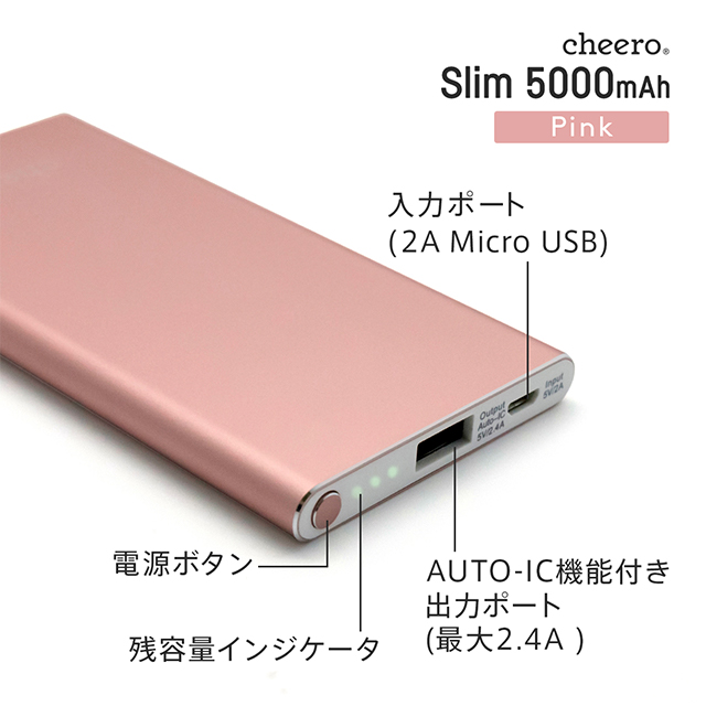 Slim 5000mAh (ローズゴールド)サブ画像