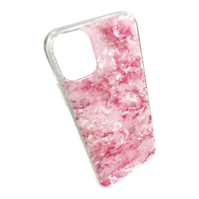 【iPhone11 Pro ケース】CECIL McBEE ソフトシェルケース 大理石 (PINK)goods_nameサブ画像