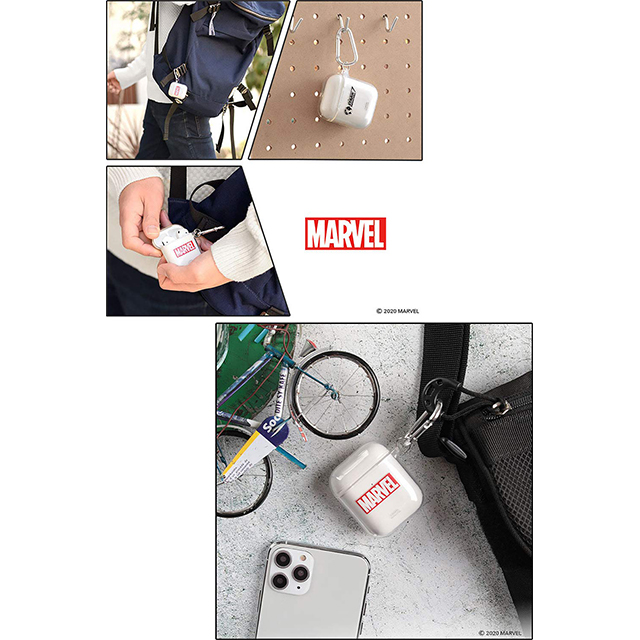 【AirPods(第2/1世代) ケース】MARVEL/TPUクリアケース (スタークインダストリーズ)サブ画像