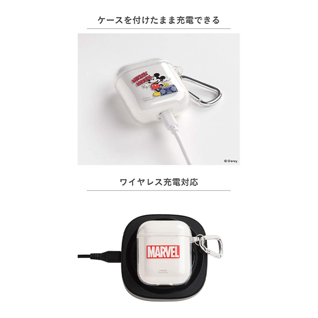 【AirPods(第2/1世代) ケース】MARVEL/TPUクリアケース (スタークインダストリーズ)サブ画像