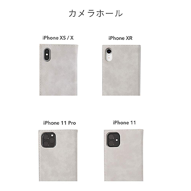 【iPhoneXR ケース】Q スエードスタイル ダイアリーケース (ターコイズ)goods_nameサブ画像