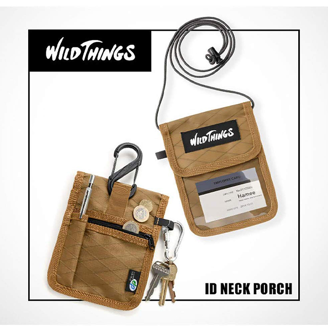 WILD THINGS X-PAC IDネックポーチ (ホワイト)サブ画像