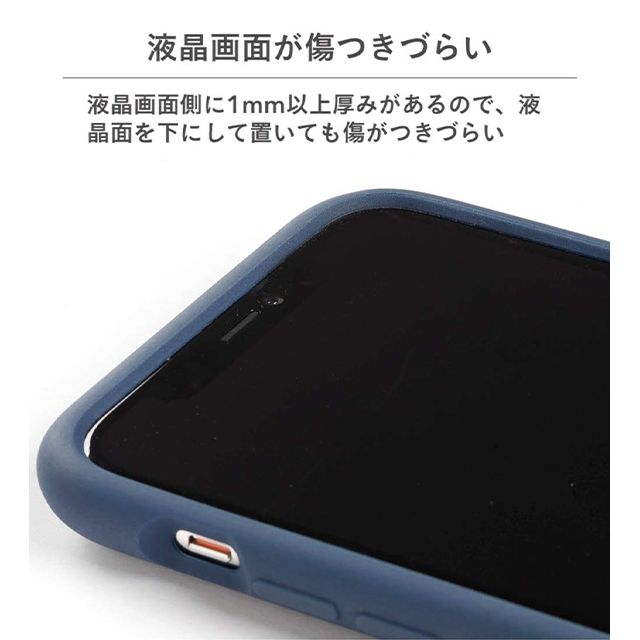 【iPhone11 ケース】メッシュiPhoneケース (ネイビー)サブ画像