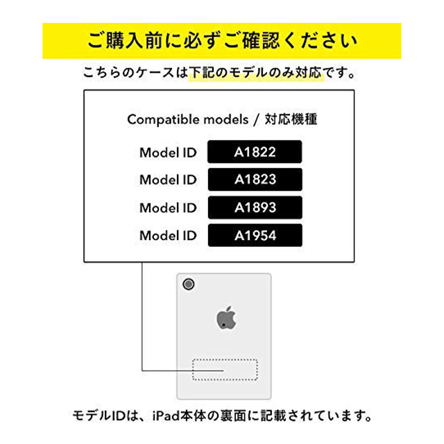 【iPad(9.7inch)(第5世代/第6世代) ケース】ベーシックiPadケース (レッド)goods_nameサブ画像