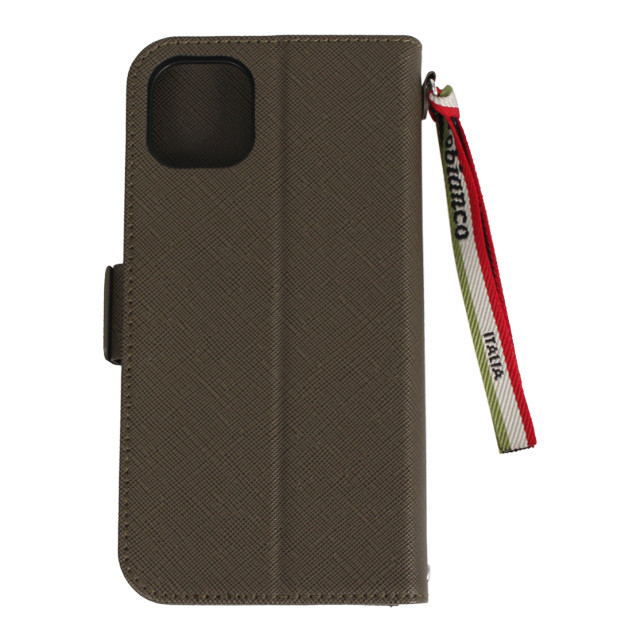 【iPhone11 ケース】“サフィアーノ調” PU Leather Book Type Case (グリーン)goods_nameサブ画像