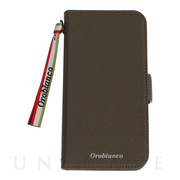 【iPhone11 ケース】“サフィアーノ調” PU Leather Book Type Case (グリーン)