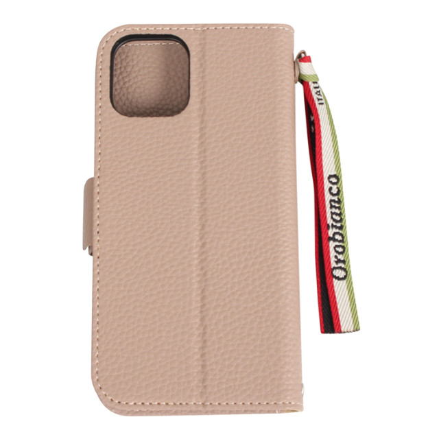 【iPhone11 Pro ケース】“シュリンク” PU Leather Book Type Case (グレー)サブ画像