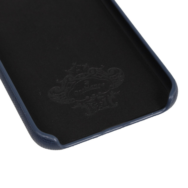 【iPhone11 Pro ケース】“サフィアーノ調” PU Leather Back Case (ブルー)サブ画像