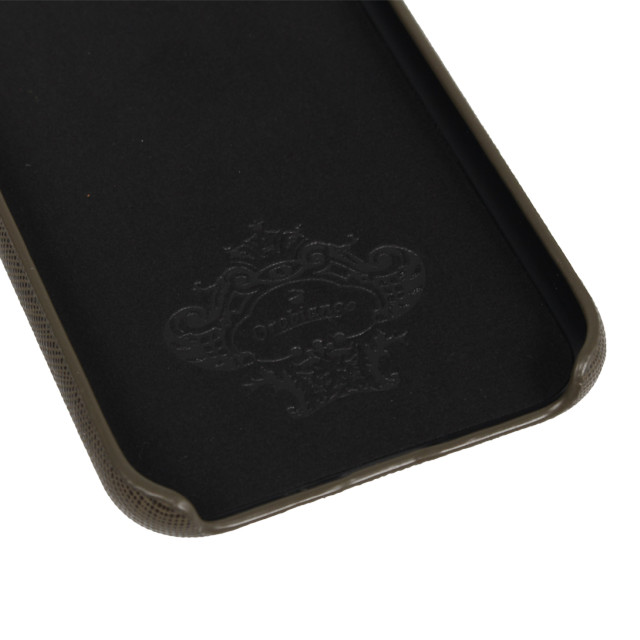 【iPhone11 Pro ケース】“サフィアーノ調” PU Leather Back Case (グリーン)サブ画像