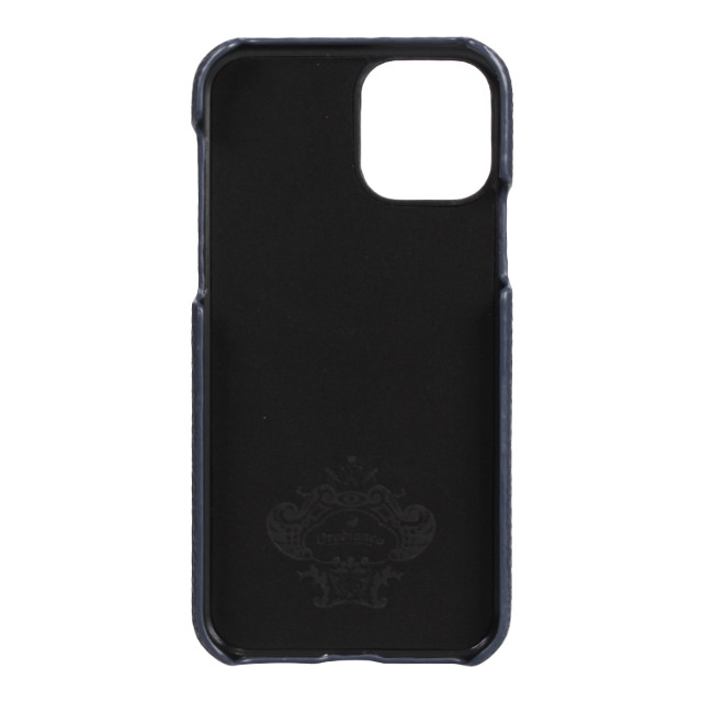【iPhone11 Pro ケース】“シュリンク” PU Leather Back Case (ブルー)サブ画像