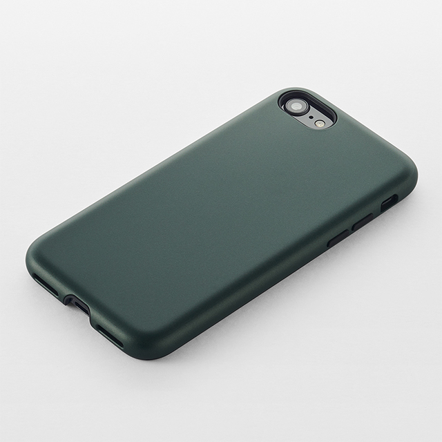 【iPhoneSE(第3/2世代)/8/7 ケース】Smooth Touch Hybrid Case for iPhoneSE(第2世代) (green)goods_nameサブ画像