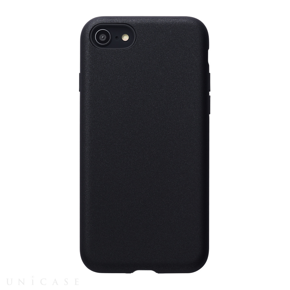 【iPhoneSE(第3/2世代)/8/7 ケース】Smooth Touch Hybrid Case for iPhoneSE(第2世代) (black)