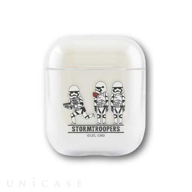 【AirPods(第2/1世代) ケース】STAR WARS AirPods クリアケース (STORM TROOPER)