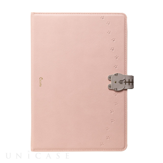 【iPad(10.2inch)(第9/8/7世代)/ Air(10.5inch)(第3世代)/Pro(10.5inch) ケース】手帳型ケース Cocotte (Pink Beige)