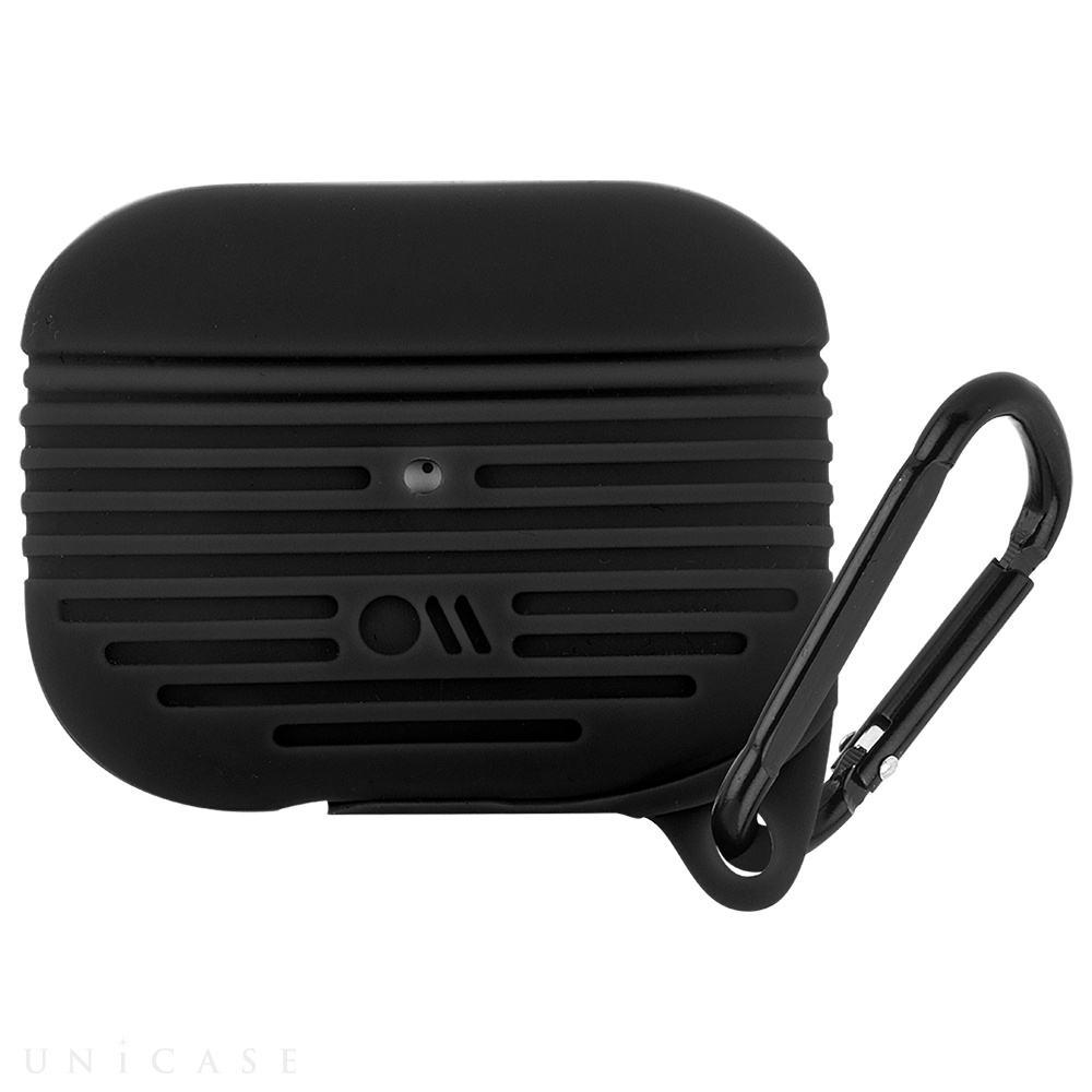 【AirPods Pro(第1世代) ケース】Waterproof Tough Case (Black)