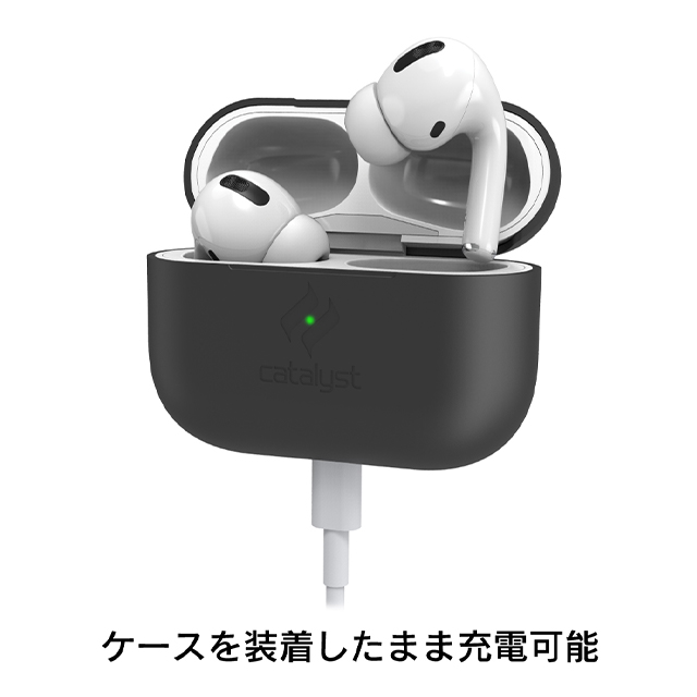 【AirPods Pro(第1世代) ケース】衝撃吸収スリムケース (アーミーグリーン)goods_nameサブ画像