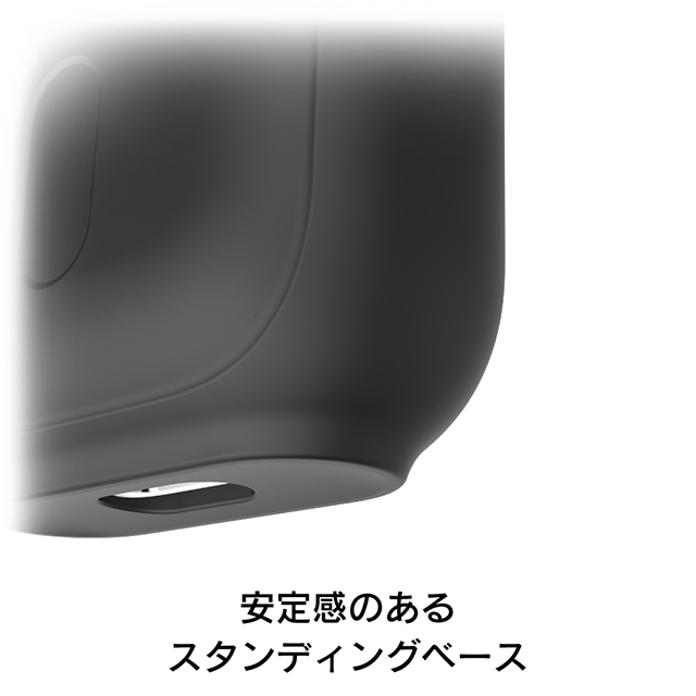 【AirPods(第2/1世代) ケース】スタンディングケース (ブラック)goods_nameサブ画像