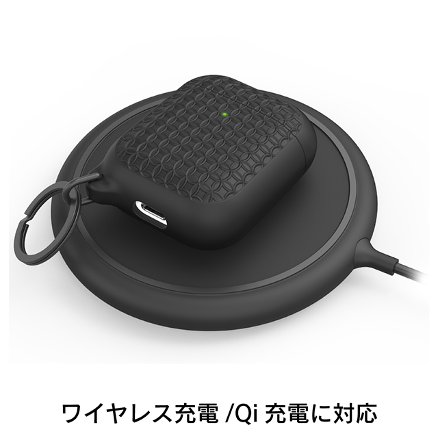 【AirPods(第2/1世代) ケース】キーリングケース (ブルー)goods_nameサブ画像