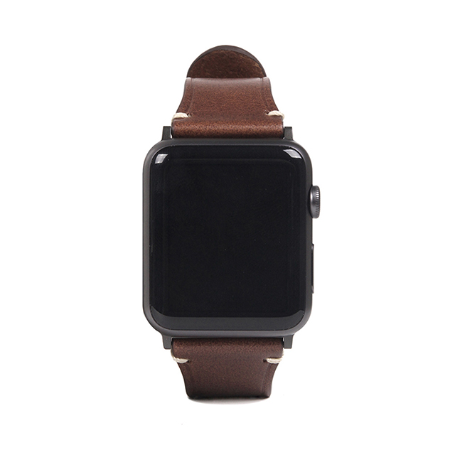 【Apple Watch バンド 45/44/42mm】Italian Buttero Leather (ブラウン) for Apple Watch SE(第2/1世代)/Series9/8/7/6/5/4/3/2/1goods_nameサブ画像