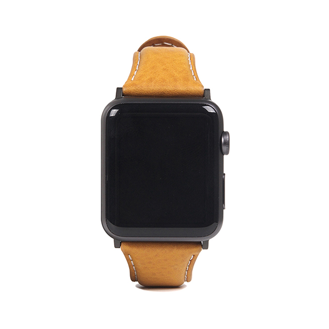 【Apple Watch バンド 45/44/42mm】Italian Minerva Box Leather (タン) for Apple Watch SE(第2/1世代)/Series9/8/7/6/5/4/3/2/1goods_nameサブ画像