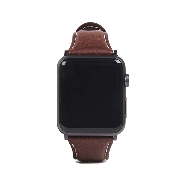 【Apple Watch バンド 45/44/42mm】Italian Minerva Box Leather (ブラウン) for Apple Watch SE(第2/1世代)/Series9/8/7/6/5/4/3/2/1goods_nameサブ画像