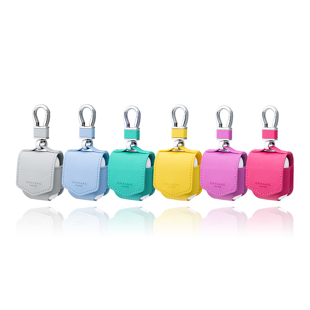 【AirPods(第2/1世代) ケース】“EURO Passione” PU Leather Case (Pink)サブ画像