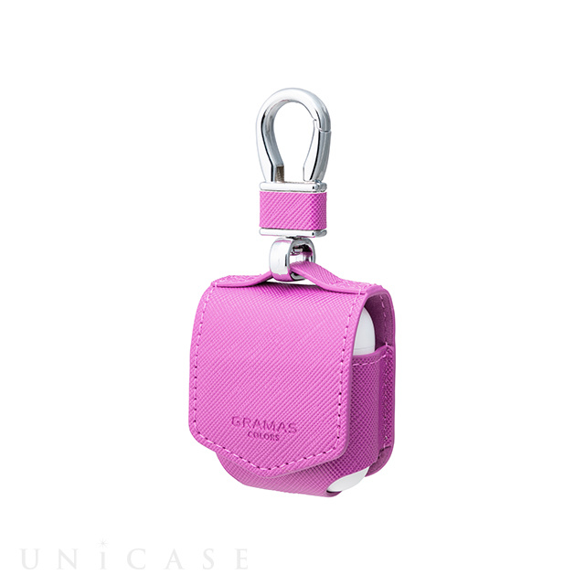 【AirPods(第2/1世代) ケース】“EURO Passione” PU Leather Case (Purple)