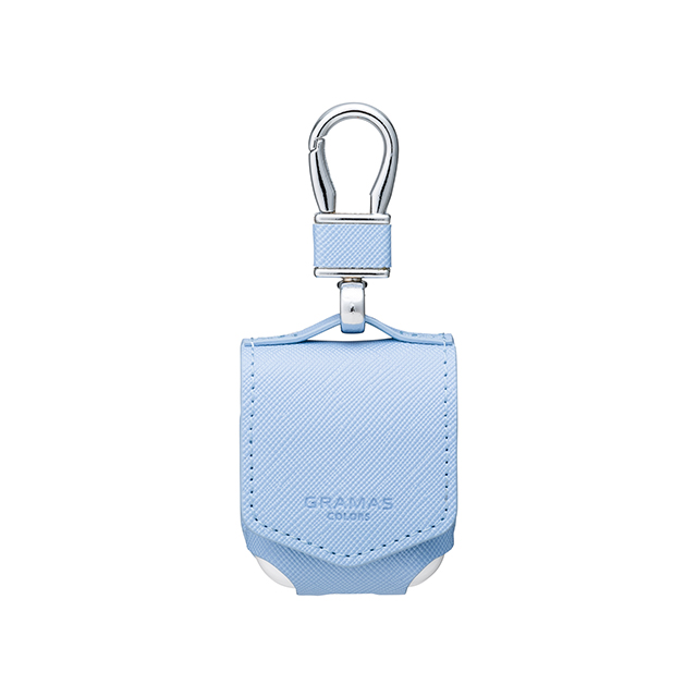 【AirPods(第2/1世代) ケース】“EURO Passione” PU Leather Case (Light Blue)goods_nameサブ画像