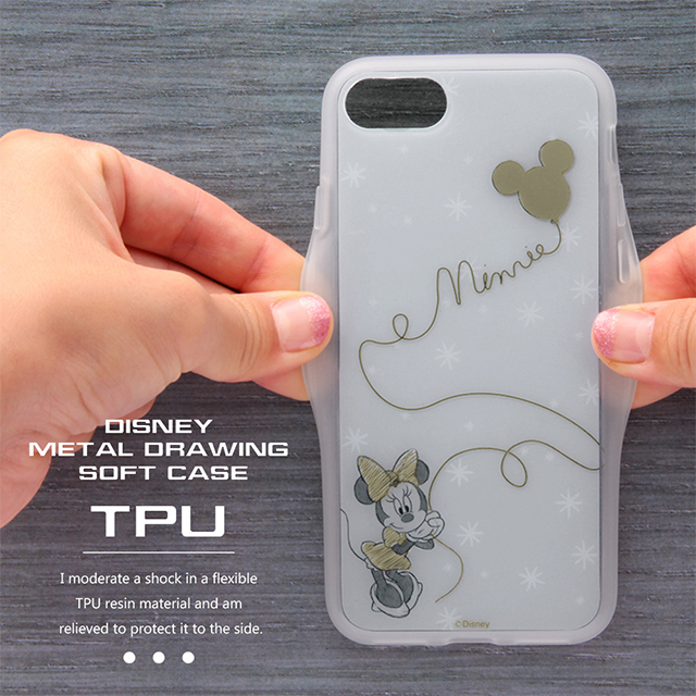 【iPhoneSE(第3/2世代)/8/7 ケース】ディズニーキャラクター/TPUソフトケース メタルドローイング (マリー)goods_nameサブ画像