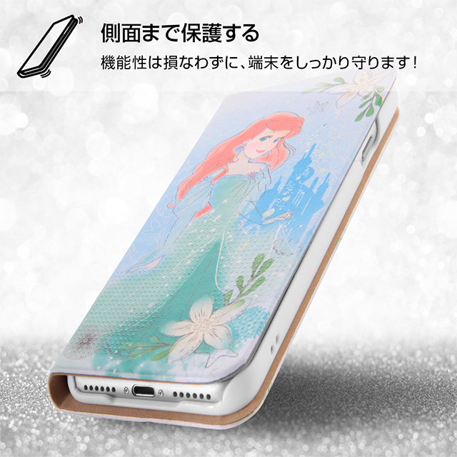 【iPhoneSE(第3/2世代)/8/7 ケース】ディズニーキャラクター/手帳型ケース グロッシー (シンデレラ)サブ画像