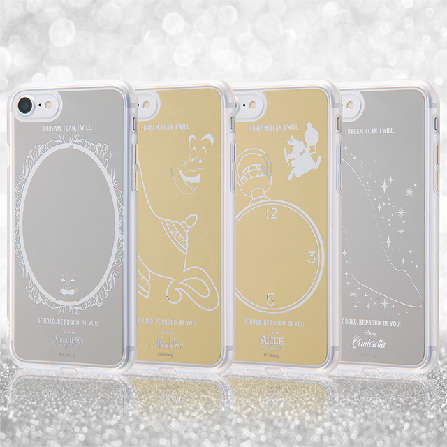 【iPhoneSE(第2世代)/8/7 ケース】ディズニーキャラクター/ハイブリッドケース ミラー (シルバー/白雪姫)goods_nameサブ画像