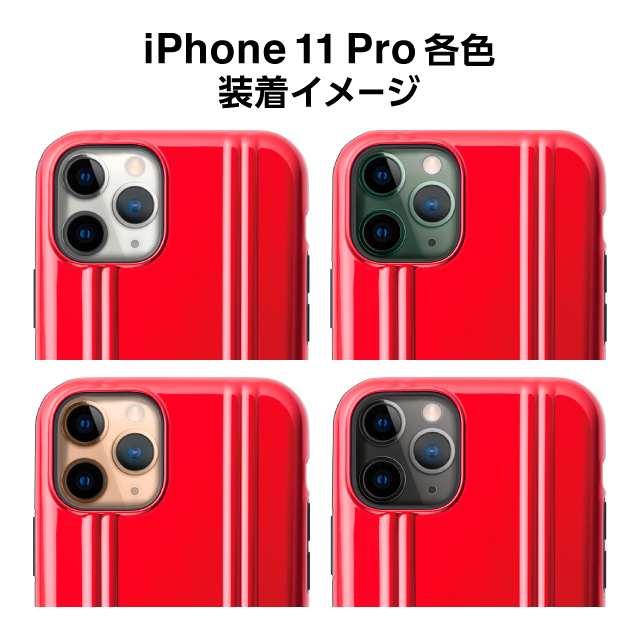 【アウトレット】【iPhone11 Pro ケース】ZERO HALLIBURTON Hybrid Shockproof Flip case for iPhone11 Pro (Red)goods_nameサブ画像