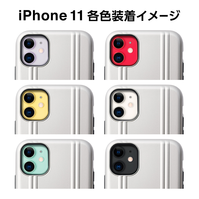 【アウトレット】【iPhone11/XR ケース】ZERO HALLIBURTON Hybrid Shockproof case for iPhone11 (Silver)goods_nameサブ画像